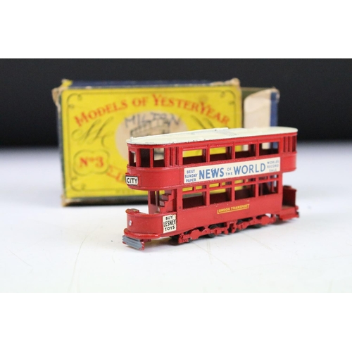 1450 - 19 Boxed Matchbox Models of Yesteryear diecast models, early examples, diecast vg, boxes vary with s... 