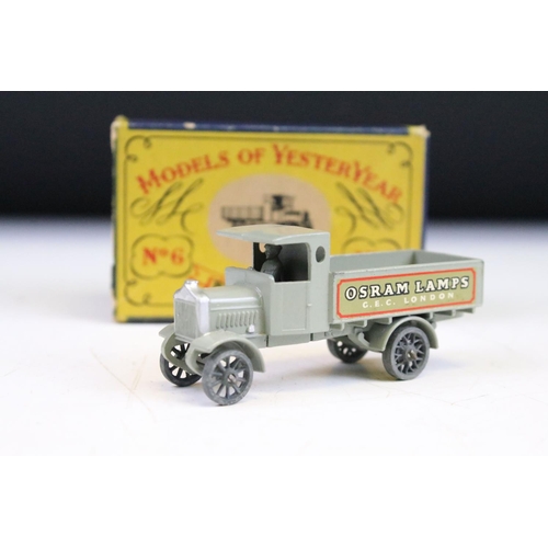 1450 - 19 Boxed Matchbox Models of Yesteryear diecast models, early examples, diecast vg, boxes vary with s... 