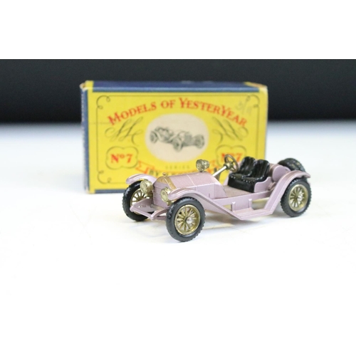 1450 - 19 Boxed Matchbox Models of Yesteryear diecast models, early examples, diecast vg, boxes vary with s... 