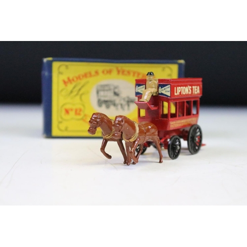 1450 - 19 Boxed Matchbox Models of Yesteryear diecast models, early examples, diecast vg, boxes vary with s... 