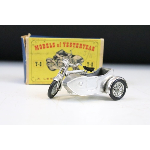 1450 - 19 Boxed Matchbox Models of Yesteryear diecast models, early examples, diecast vg, boxes vary with s... 