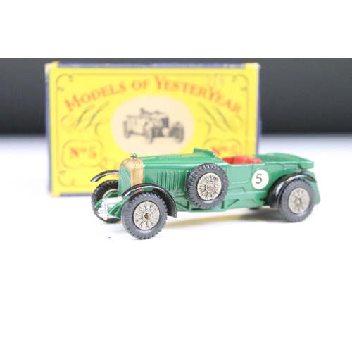 1450 - 19 Boxed Matchbox Models of Yesteryear diecast models, early examples, diecast vg, boxes vary with s... 