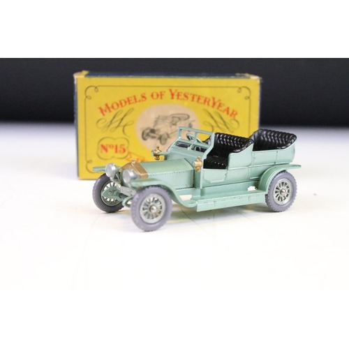 1450 - 19 Boxed Matchbox Models of Yesteryear diecast models, early examples, diecast vg, boxes vary with s... 