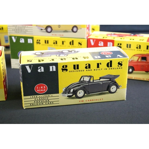 1110 - 20 Boxed Vanguards diecast models, 1:43 to 1:64 scale, to include VA16000, VA14000, VA8000, VA7001, ... 