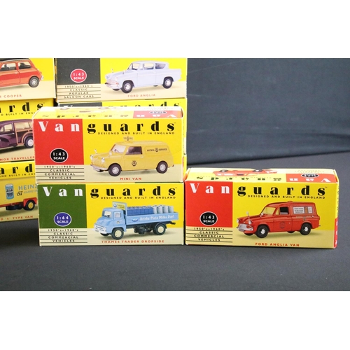 1110 - 20 Boxed Vanguards diecast models, 1:43 to 1:64 scale, to include VA16000, VA14000, VA8000, VA7001, ... 