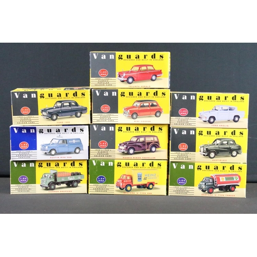 1110 - 20 Boxed Vanguards diecast models, 1:43 to 1:64 scale, to include VA16000, VA14000, VA8000, VA7001, ... 