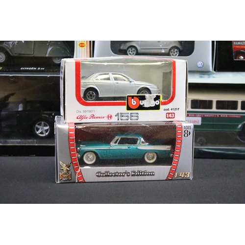 1112 - 15 Boxed diecast models to include Schuco, Oxford, Welly, Base Toys, Brumm, Classix etc, diecast ex,... 