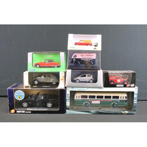 1112 - 15 Boxed diecast models to include Schuco, Oxford, Welly, Base Toys, Brumm, Classix etc, diecast ex,... 