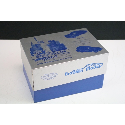 1113 - Boxed Brooklin Models The Brooklin Video Volume I metal model set, complete with model, all ex, box ... 