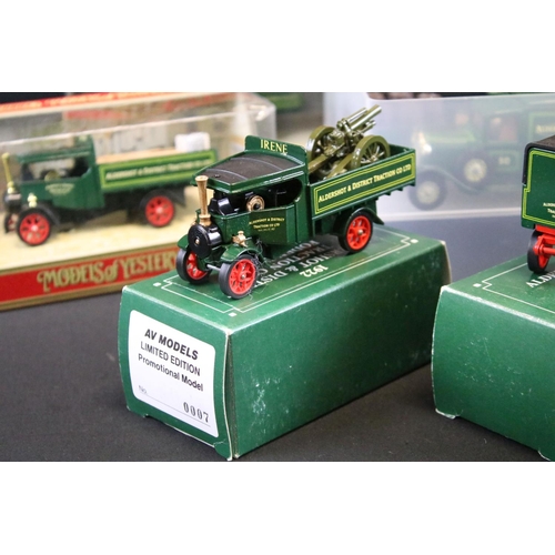 1118 - 26 Boxed Matchbox Models of Yesteryear code variant diecast models with ' Aldershot & District Tract... 