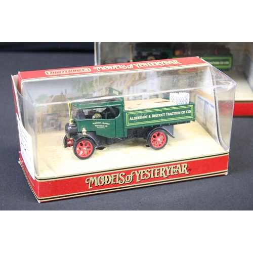 1118 - 26 Boxed Matchbox Models of Yesteryear code variant diecast models with ' Aldershot & District Tract... 