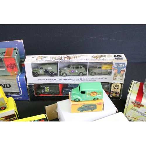 1127 - Collection of diecast models and accessories from the mid 20th C onwards to include Dinky, Matchbox,... 