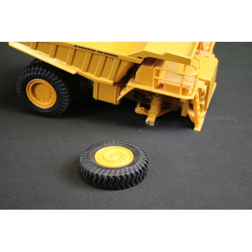 1128 - Five boxed 1/50 scale diecast construction models to include ERTL Mighty Movers Replica 2430 Caterpi... 