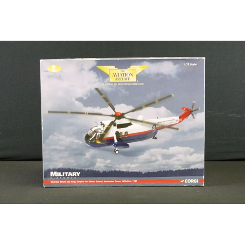 Seven boxed Corgi The Aviation Archive 1:72 diecast model Seven boxed Corgi The Aviation Archive 1:72 diecast model
