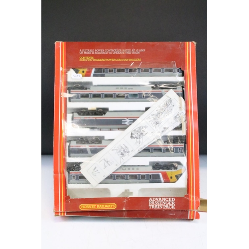 16 - Two boxed OO gauge train packs to include Lima 149714 TGV set and Hornby R794 Advanced Passenger Tra... 