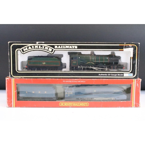 19 - Five boxed OO gauge locomotives to include Hornby R304 LNER 4-6-2 Mallard Loco Class A4, Lima The Fi... 