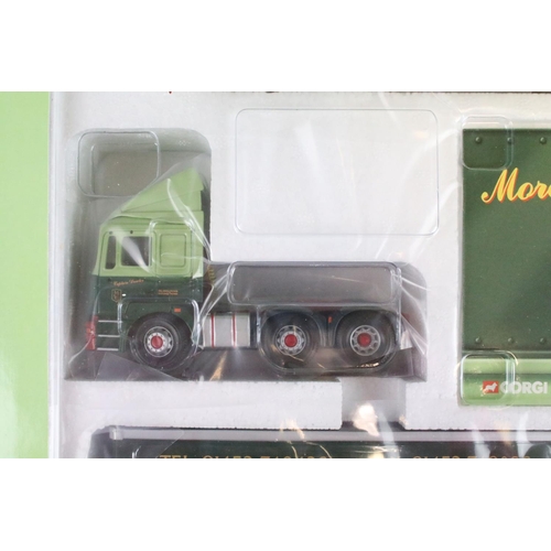 1203 - Three boxed / cased Corgi diecast haulage models to include 2 x Modern Trucks (75402 Tate & Lyle and... 