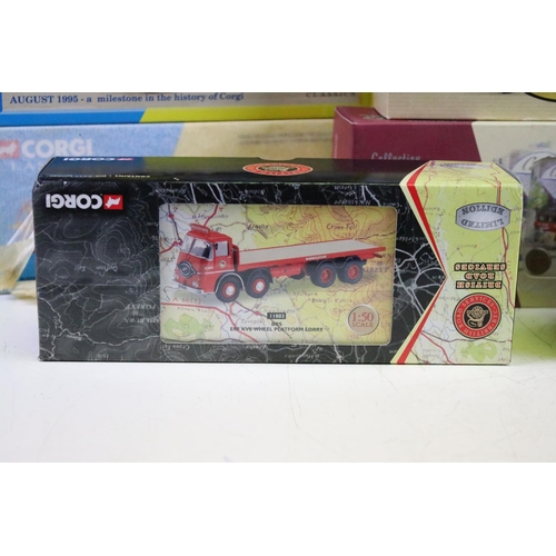 1206 - 16 Boxed Corgi diecast models to include Heritage, Building Britain, Road Transport from Corgi, Publ... 