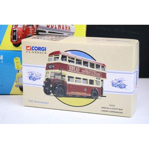 1206 - 16 Boxed Corgi diecast models to include Heritage, Building Britain, Road Transport from Corgi, Publ... 