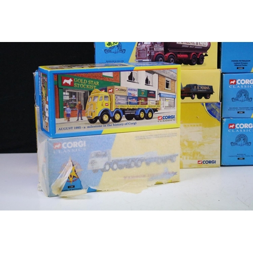 1206 - 16 Boxed Corgi diecast models to include Heritage, Building Britain, Road Transport from Corgi, Publ... 