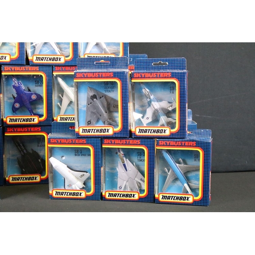 1210 - Collection of 22 boxed Matchbox Skybusters diecast models to include SB-23, SB-24, SB-3, SB-34, SB-3... 