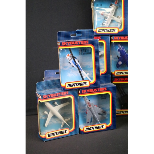 1210 - Collection of 22 boxed Matchbox Skybusters diecast models to include SB-23, SB-24, SB-3, SB-34, SB-3... 