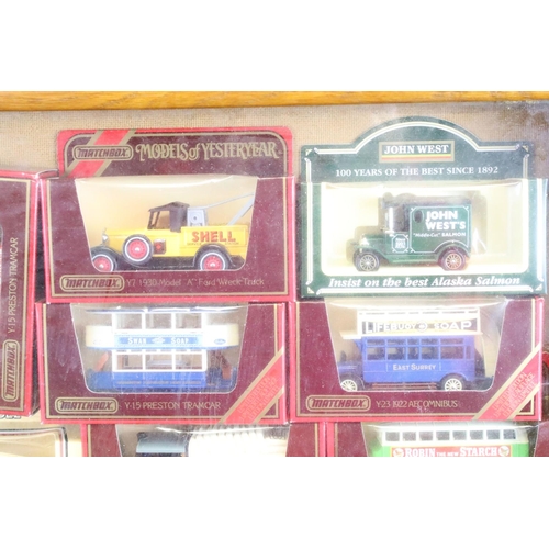 1211 - Collection of 42 boxed diecast models to include 33 x Matchbox Models Of Yesteryear featuring YS-16,... 