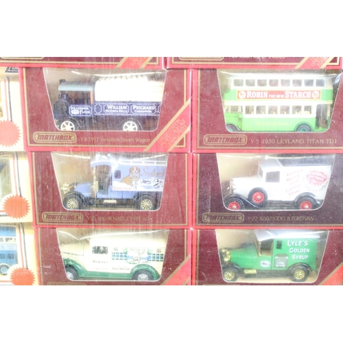 1211 - Collection of 42 boxed diecast models to include 33 x Matchbox Models Of Yesteryear featuring YS-16,... 