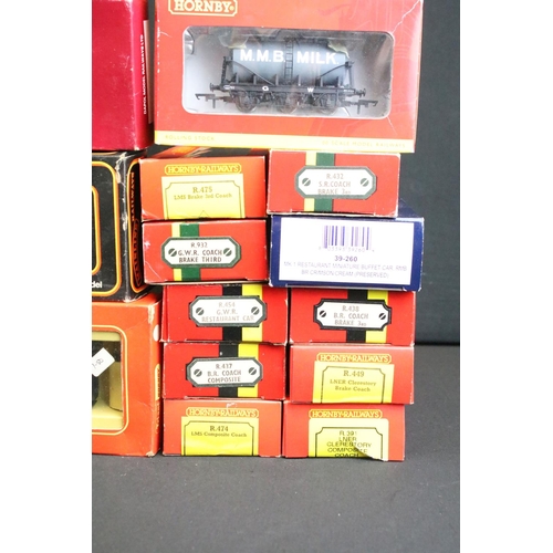 30 - 37 Boxed OO gauge items of rolling stock to include 30 x Hornby / Triang, 2 x Bachmann, 2 x Dapol, 1... 