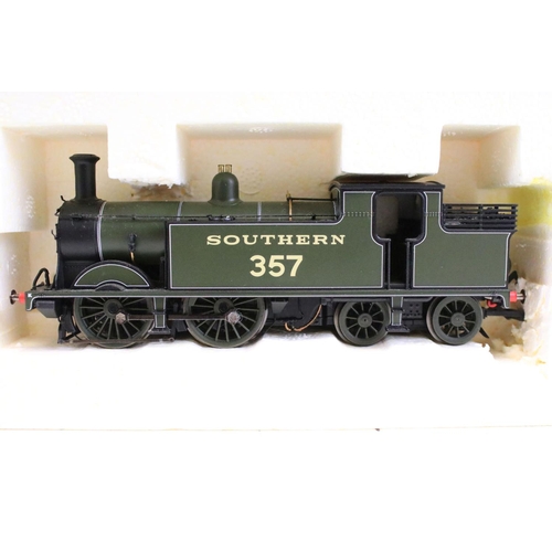 45 - Four boxed Hornby OO gauge locomotives to include R2503 SR 0-4-4 Class M7 Locomotive 357, R2098A GWR... 