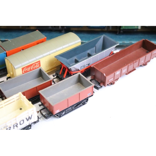 48 - 30 OO gauge items of rolling stock to include Hornby, Triang, Airfix etc featuring coaches, vans and... 
