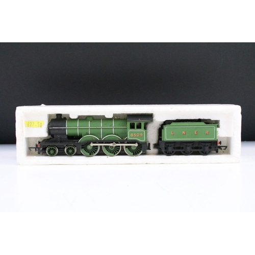 65 - Four boxed OO gauge locomotives to include Hornby Railroad R2670 Railroad Train Pack, Hornby R053 BR... 
