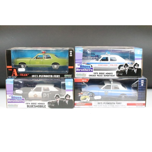 ミニカー GreenLight 1974 DodgeMonaco Bluesmobile Blues Brothers - 1974 Dodge Monaco Bluesmobile - Walmart.com