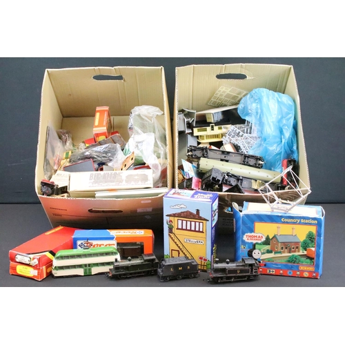 74 - Quantity of OO / HO gauge model railway to include boxed Fleischmann 2210 Magic Train, boxed Roco 34... 
