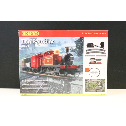 79 - Boxed Hornby R1035 The Rambler electric train set, complete and ex