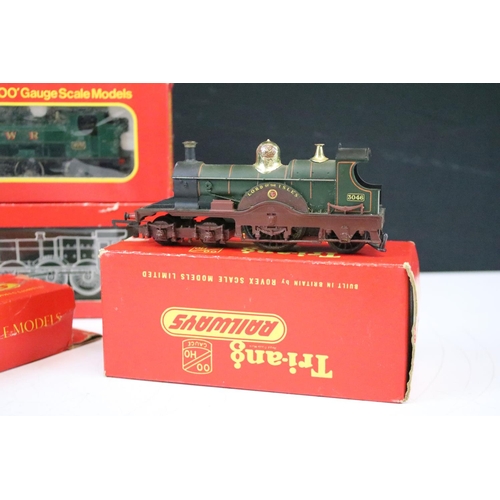 80 - Three boxed Hornby / Triang OO gauge locomotives to include R759 GWR Loco Albert Hall, R041 GWR 0-6-... 