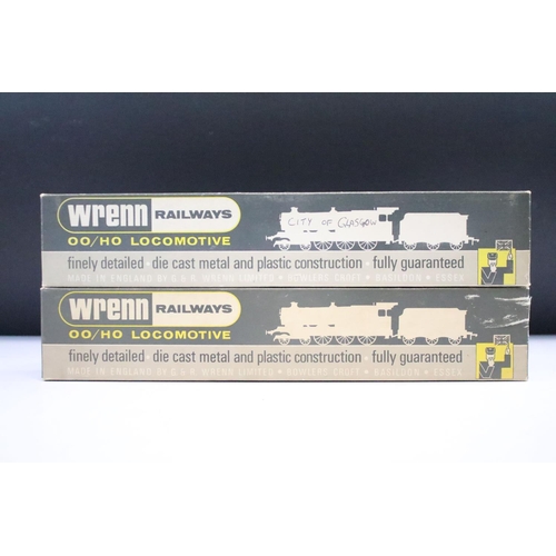 87 - Two boxed Wrenn OO gauge locomotives to include W2225 2-8-0 Freight LMS and W2229 4-6-2 City of Glas... 