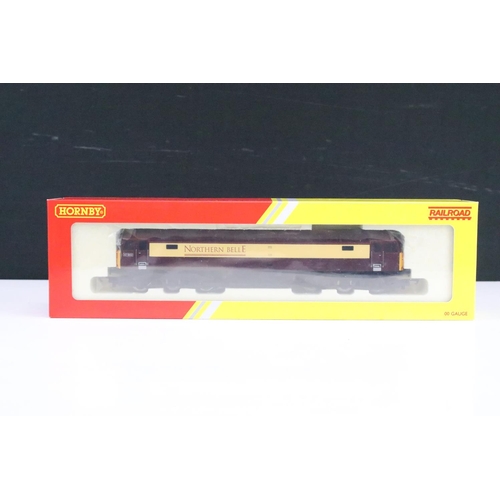 107 - Two boxed Hornby OO gauge locomotives to include R3313 LMS Fowler 0-6-0 Class 4F 4323 (Unlined) and ... 