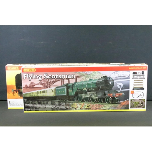 118 - Boxed Hornby OO gauge R1039 Flying Scotsman electric train set, complete