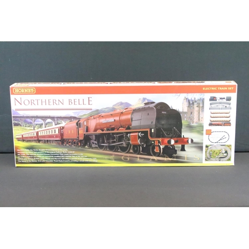 120 - Boxed Hornby R1065 Northern Belle electric train set, complete