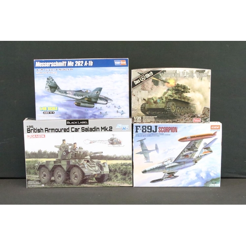 133 - 17 Boxed military plastic model kits to include 5 x Meng, 1 x Dragon, 4 x Academy, 2 x 21st Century ... 