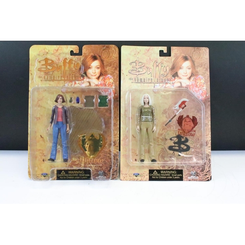 294 - Collection of six carded Diamond Select Willow's from Buffy The Vampire Slayer action figures to inc... 