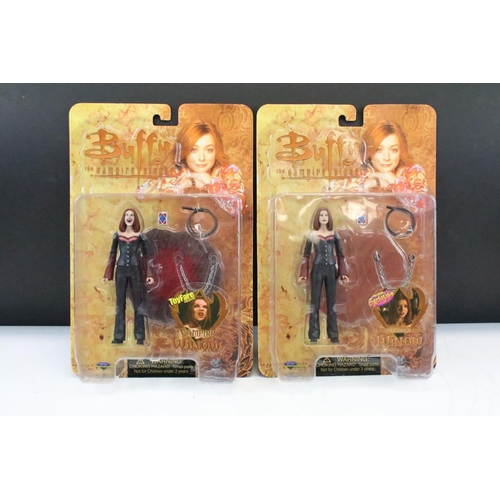 294 - Collection of six carded Diamond Select Willow's from Buffy The Vampire Slayer action figures to inc... 