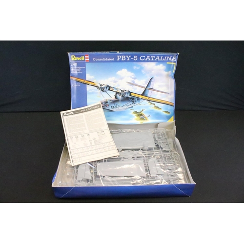 171 - 14 boxed and unbuilt Revell 1/48 scale plastic model kits to include 04896, 04513, 04662, 04519, 045... 