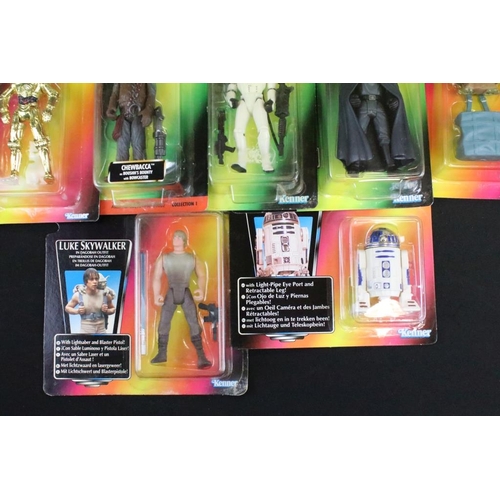 272 - Star Wars - Collection of 30 Kenner Star Wars carded figures to include 14 x Kenner Power Of The For... 