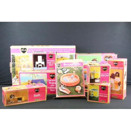 1505 - Sindy - Collection of ten boxed Pedigree Sindy play sets/ accessory sets to include Caravan (Tatty e... 