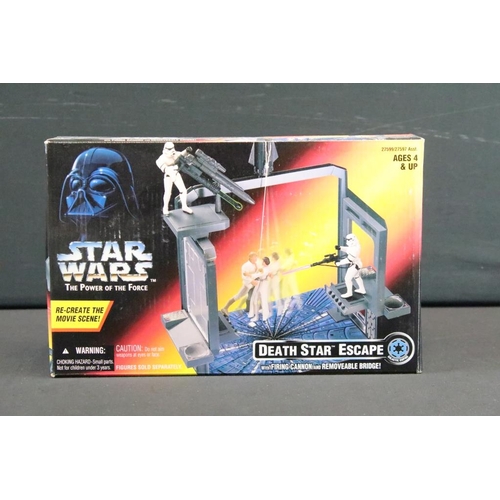 277 - Star Wars - Four boxed Kenner Star Wars The Power Of The Force play sets and related items featuring... 