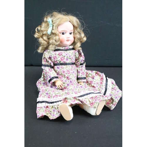 1584 - Nine early 20th C German dolls to include Armand Marseille baby 351/2 3/4k, Heubach Koppelsdorf 275.... 