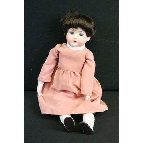 1584 - Nine early 20th C German dolls to include Armand Marseille baby 351/2 3/4k, Heubach Koppelsdorf 275.... 