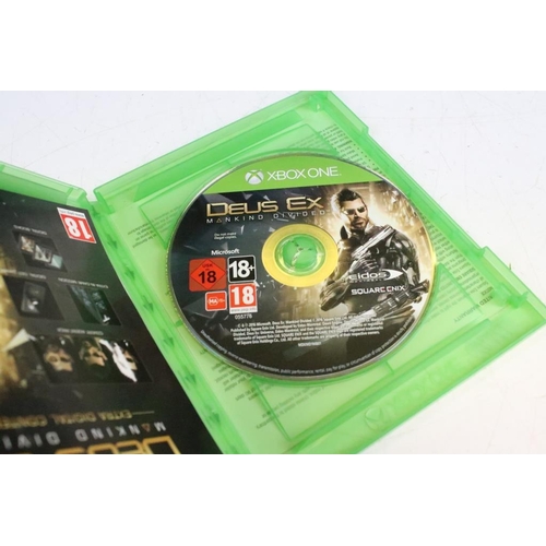 491A - Gaming - Boxed Xbox One Eidos Deus Ex Mankind Divided Collector’s Edition figure, together with an X... 